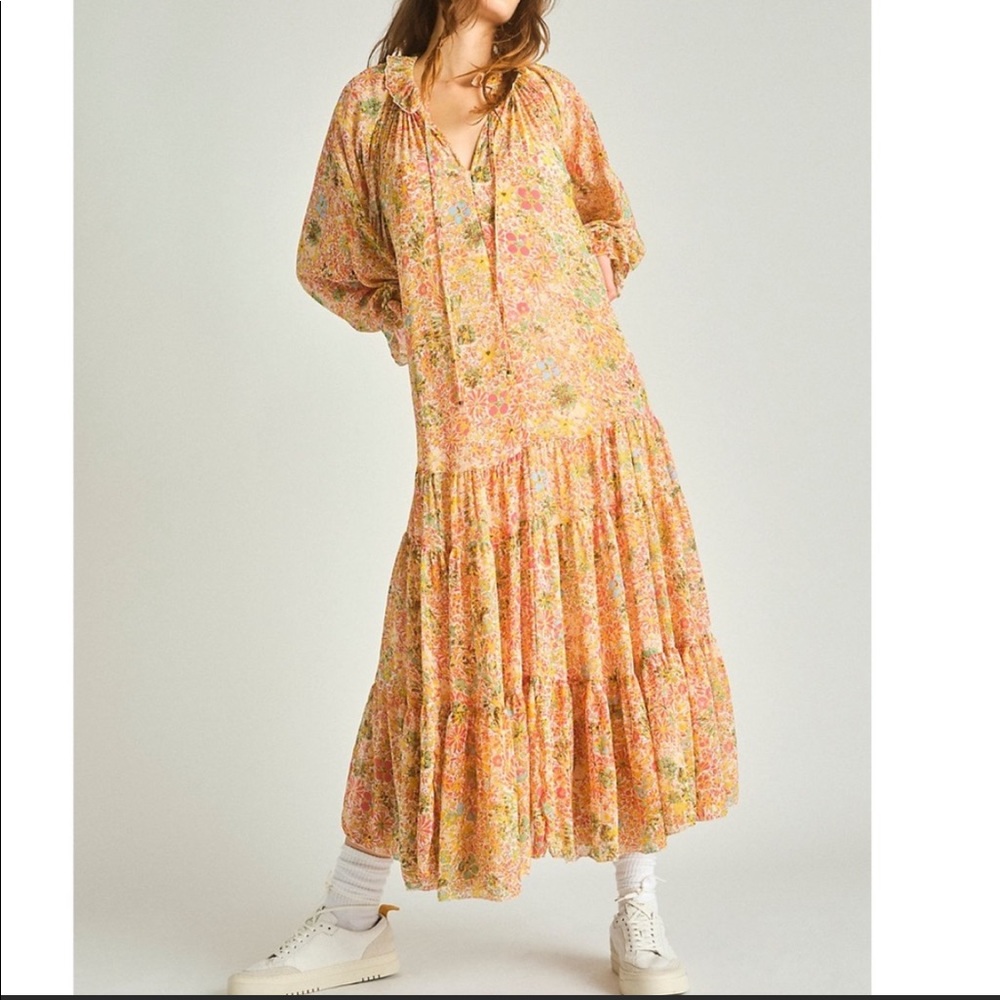 NWTs Feeling Groovy Maxi Dress